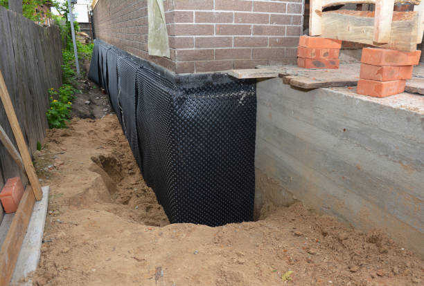 Crawl space vapor barrier installation in Homer, IL